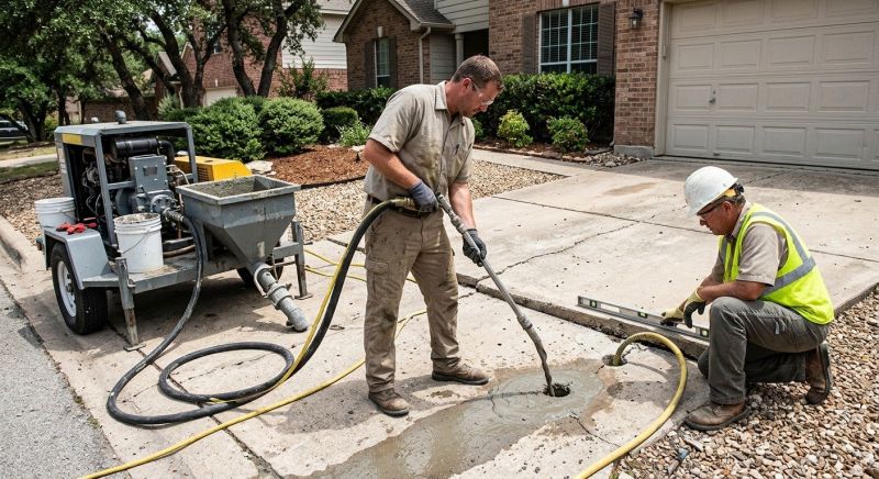 Concrete Mudjacking in San Antonio, TX