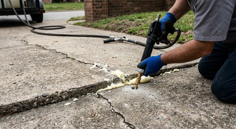 Foam Jacking in West Des Moines, IA