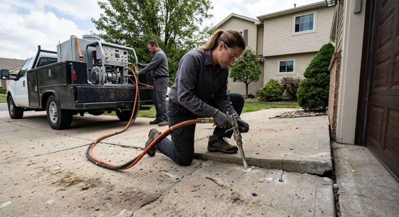 Garage Settling Repair in San Antonio, TX