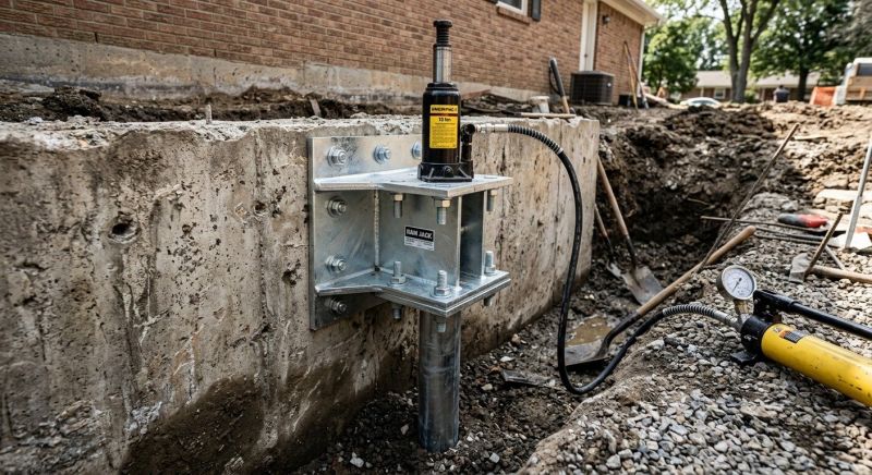 Sinking Foundation Lifting in Columbus, OH