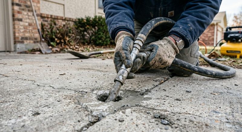 Slab Jacking in Columbus, OH