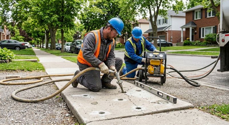 Sunken Sidewalk Repair in Tampa, FL