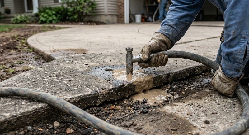 Sunken Slab Repair in Miami Dade County, FL