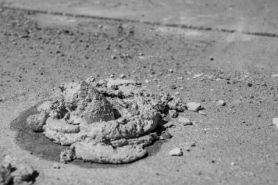 Inject the Concrete Mixture